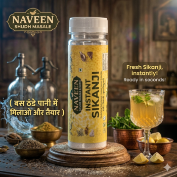 Naveen Shudh Masale Instant Sikanji Bottle /100gm